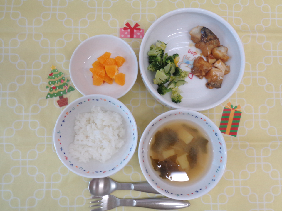 12月18日の給食（幼児食）