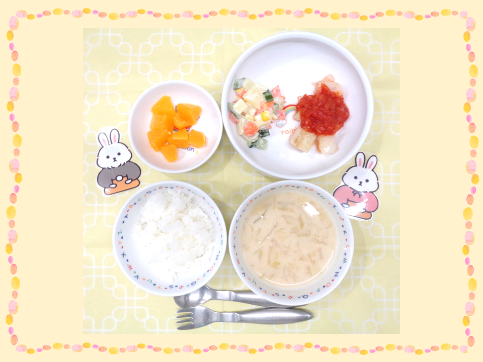 １月２０日の給食（幼児食）