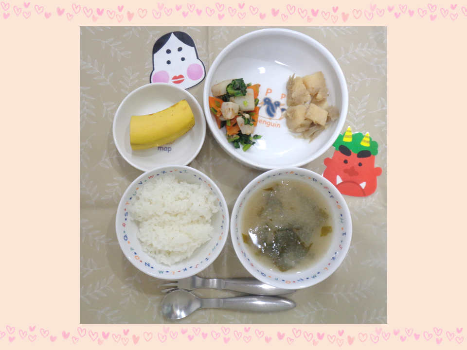 ２月１７日の給食（幼児食）