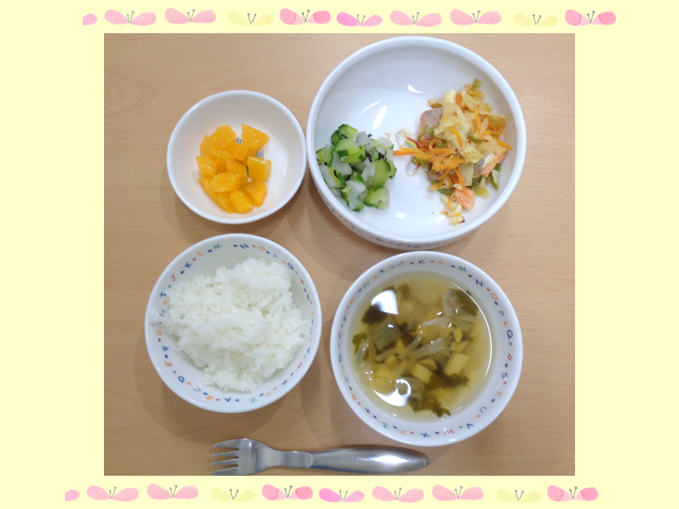 4月10日の給食（幼児食）