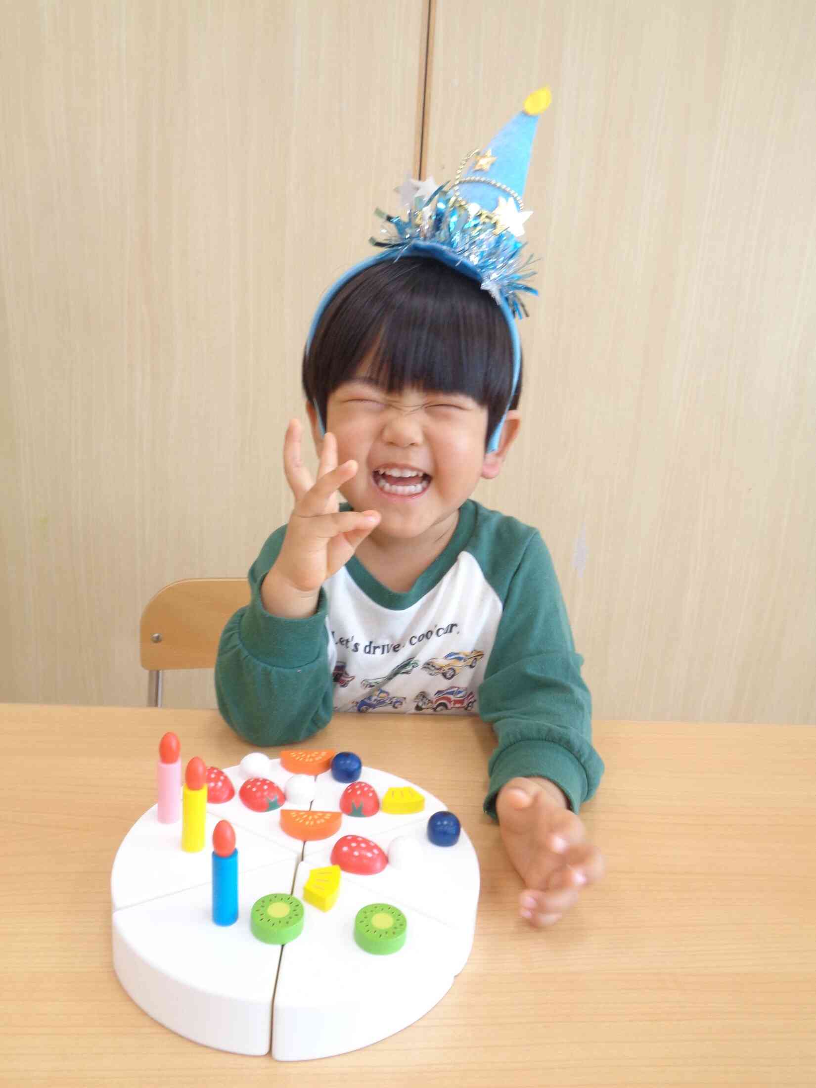 10月のお誕生日会をしました♪part①