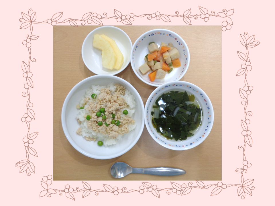 １０月２６日の給食（幼児食）