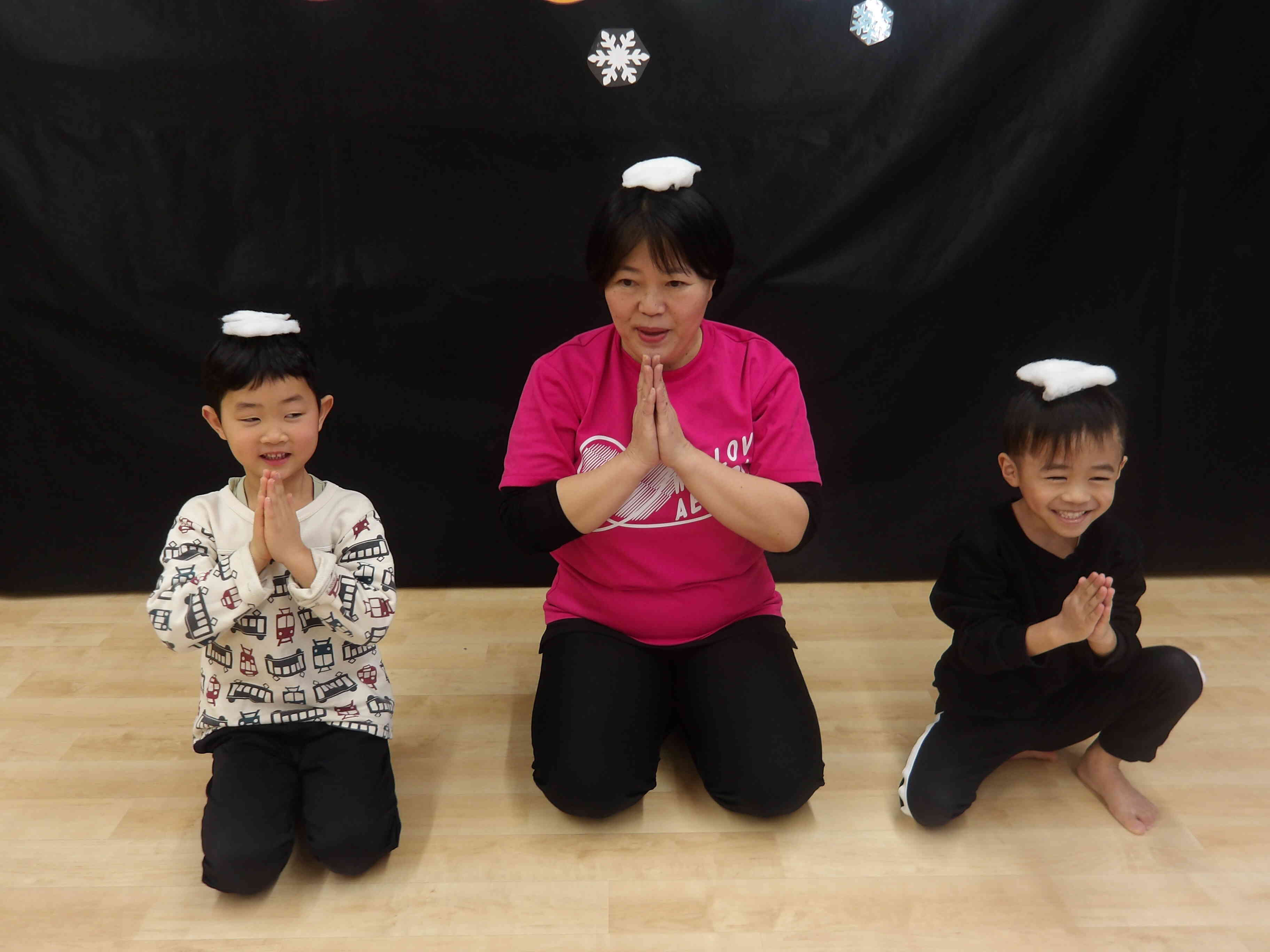 きりん組さん(5歳児)1月の体操教室