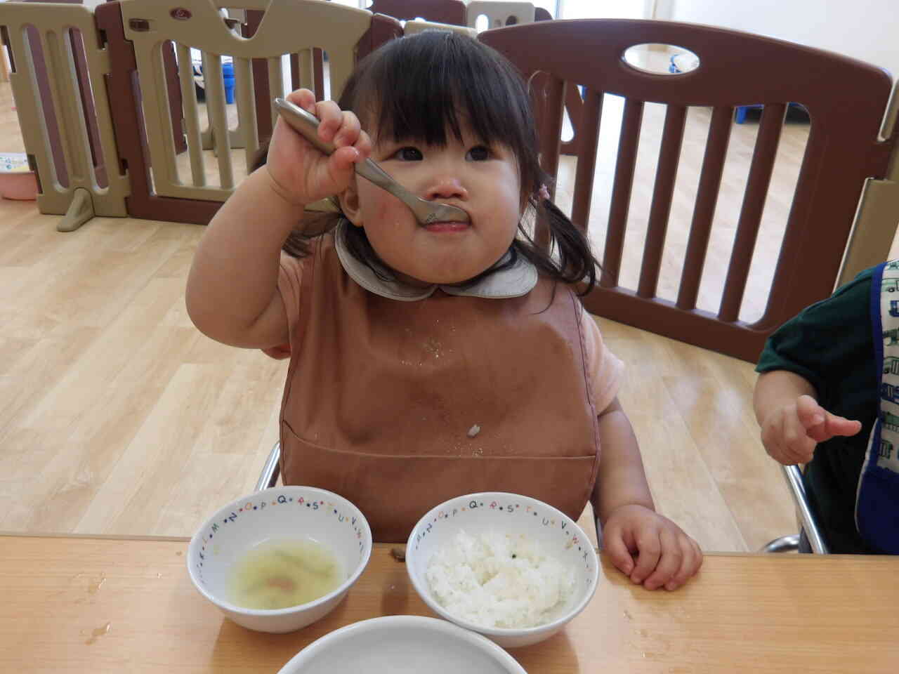 モリモリ食べるよ✰給食の時間