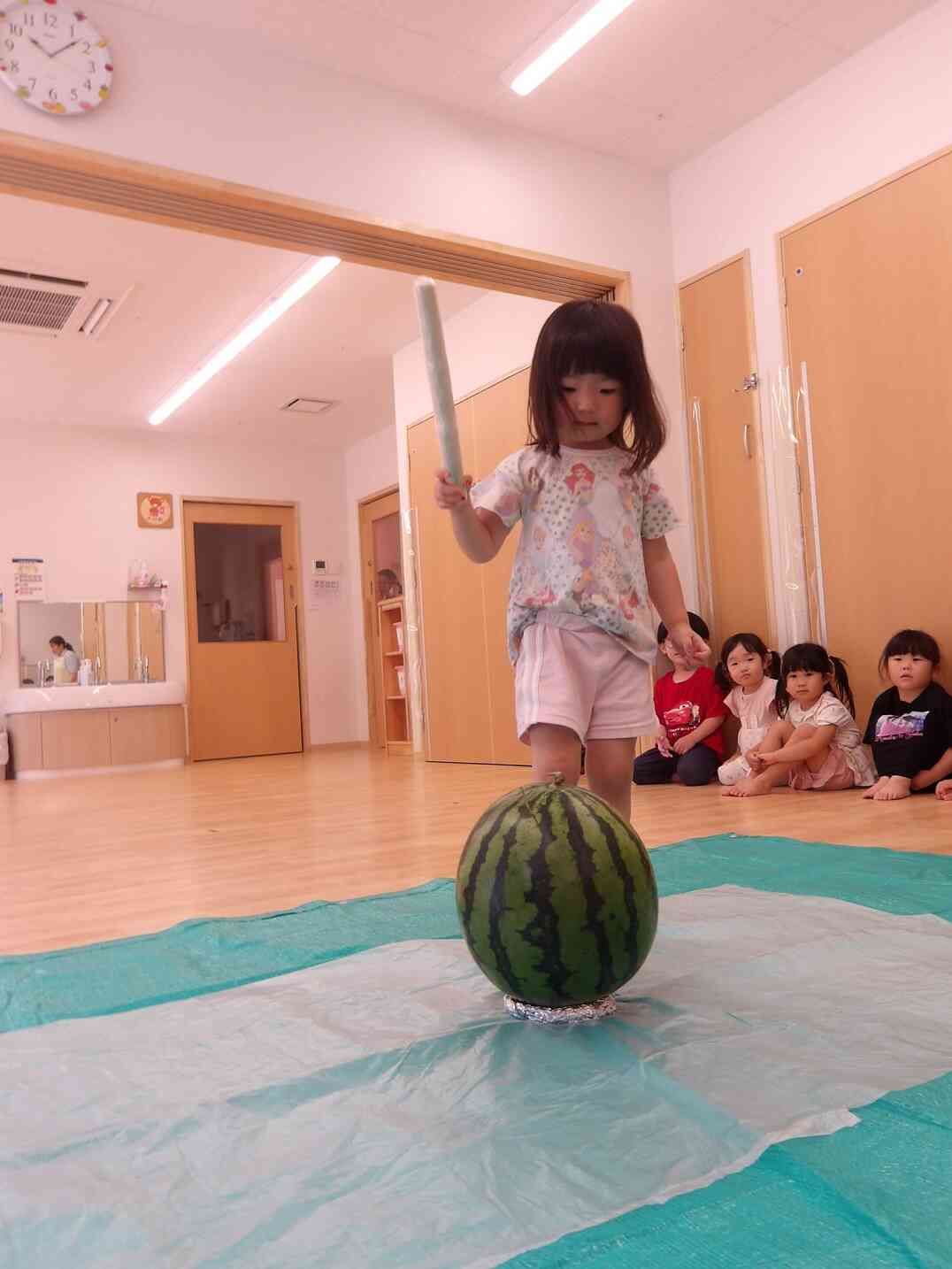 慎重に狙いを定めて・・・