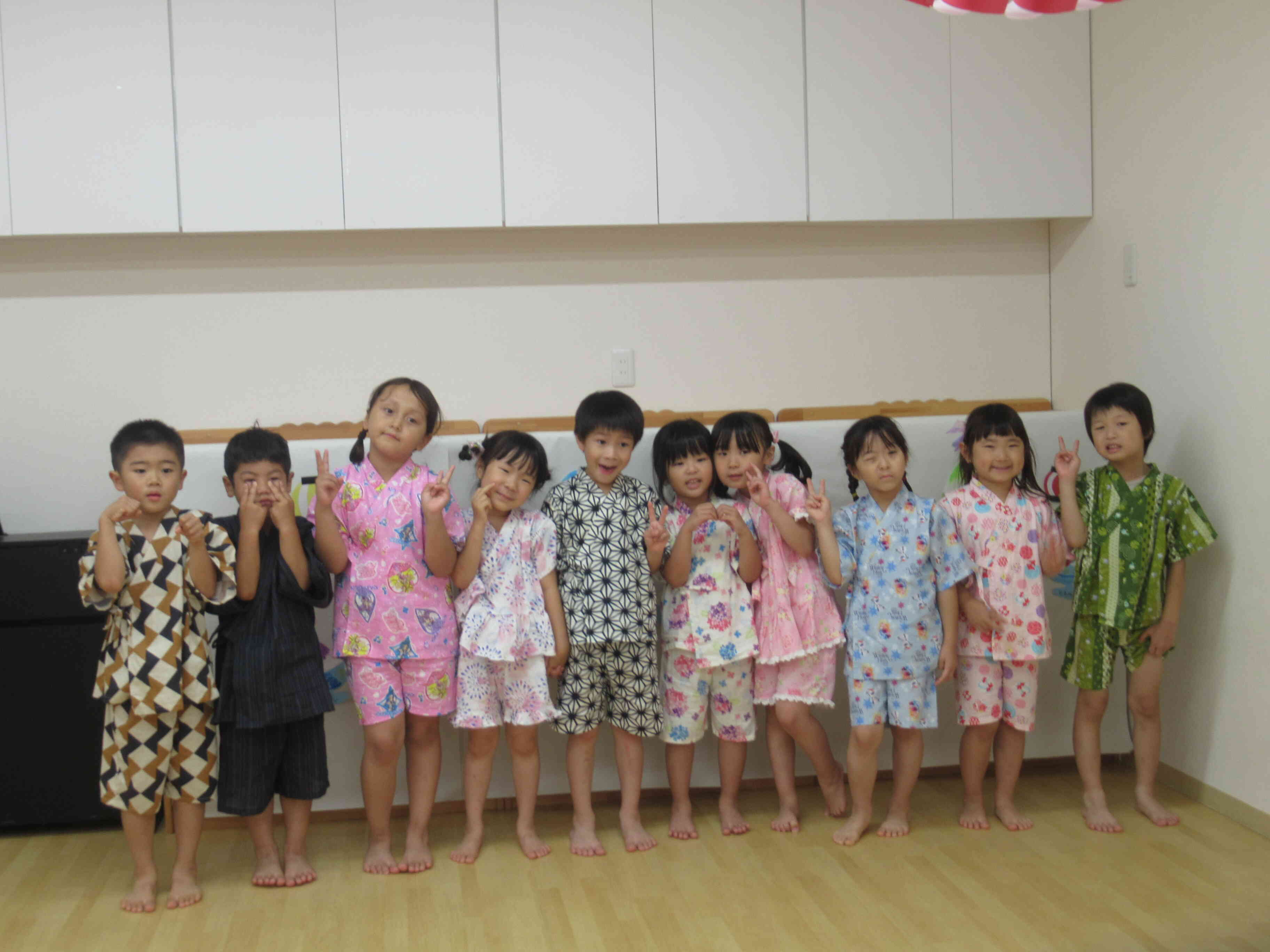 夏祭り～　5歳児クラス　楽しかったね♪