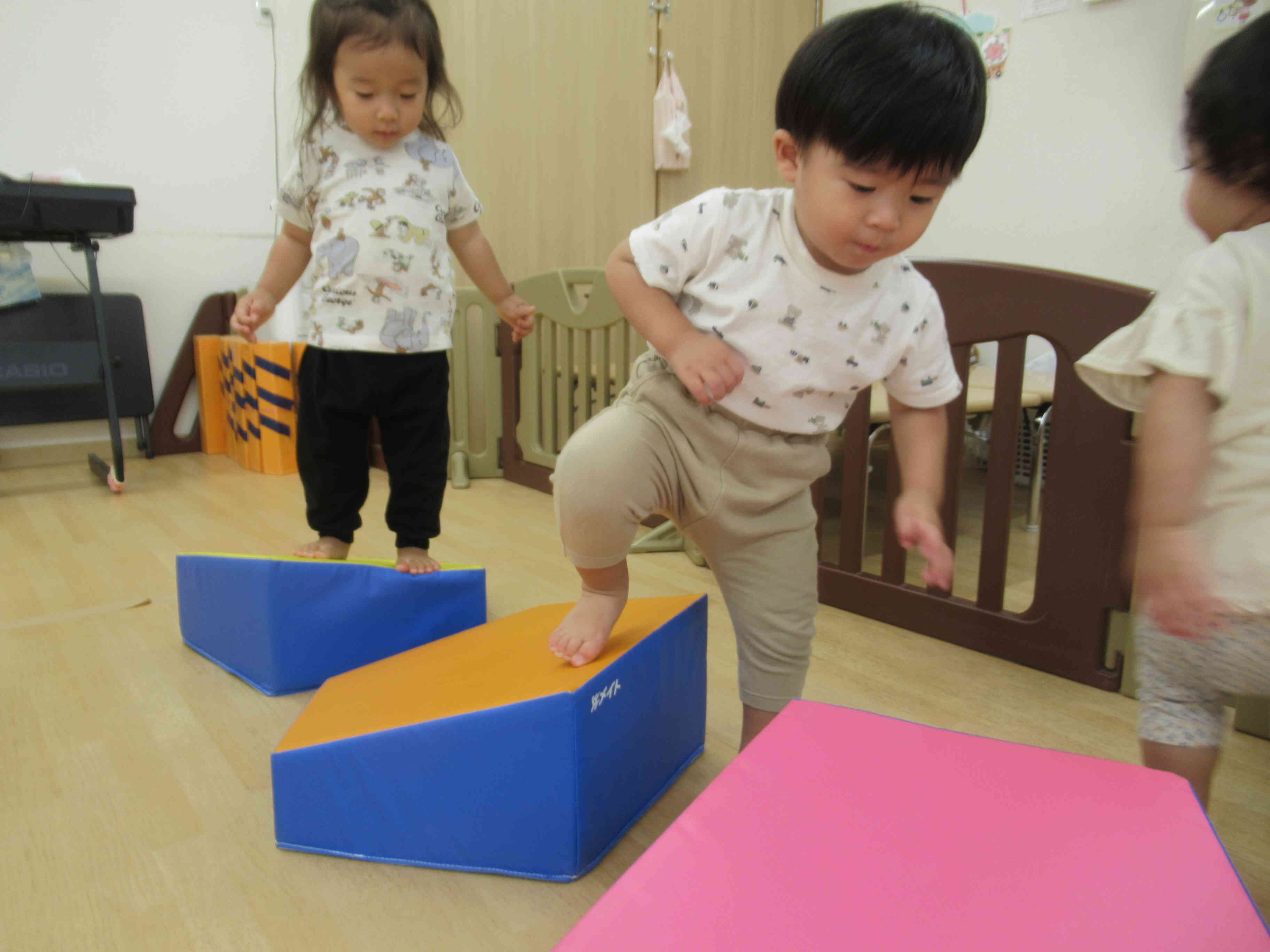 飛び石も楽しいね♪
