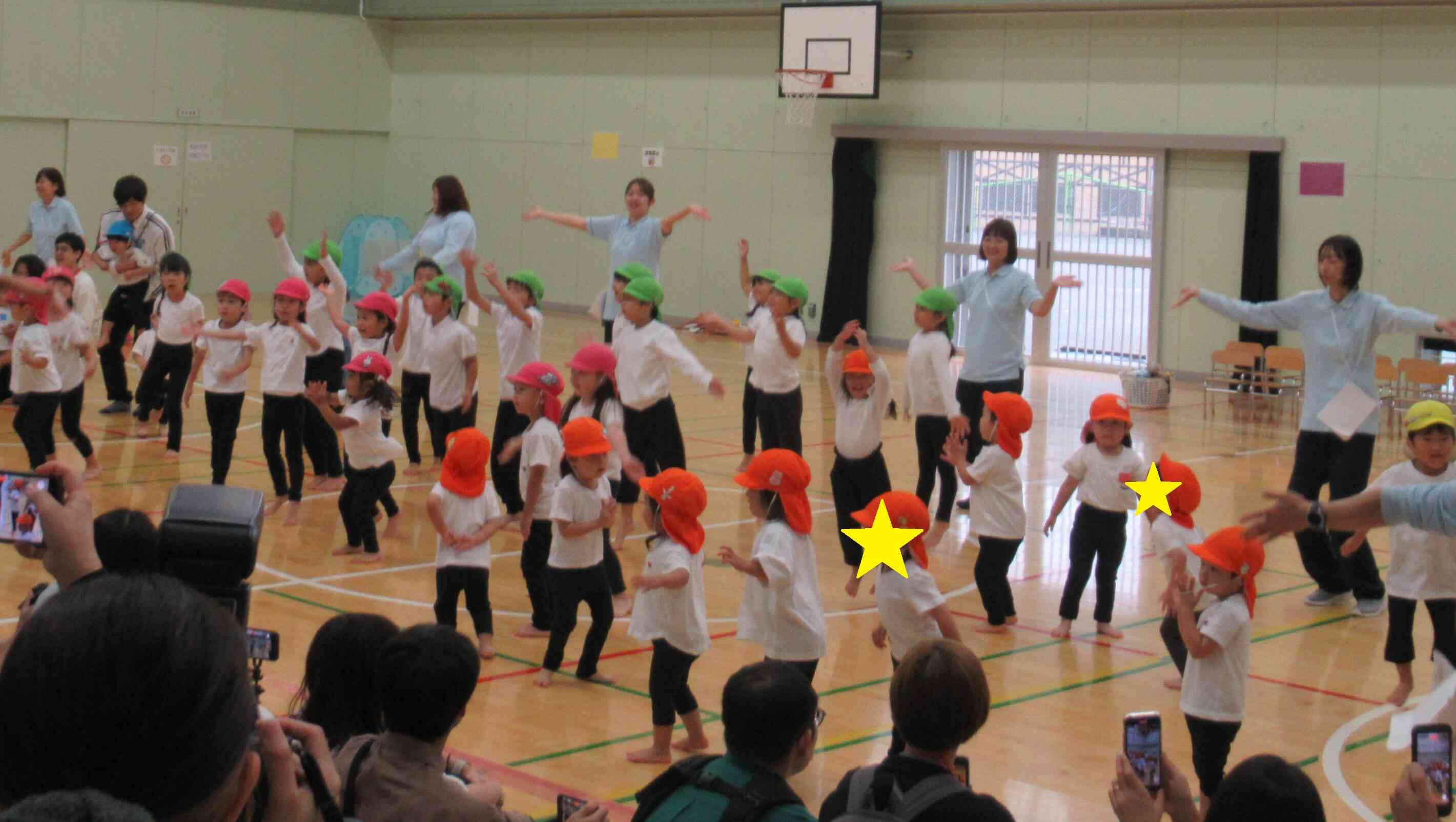 あひる・うさぎ・りす・ぱんだ・きりん組（1,2,3,4,5歳児）～運動会～