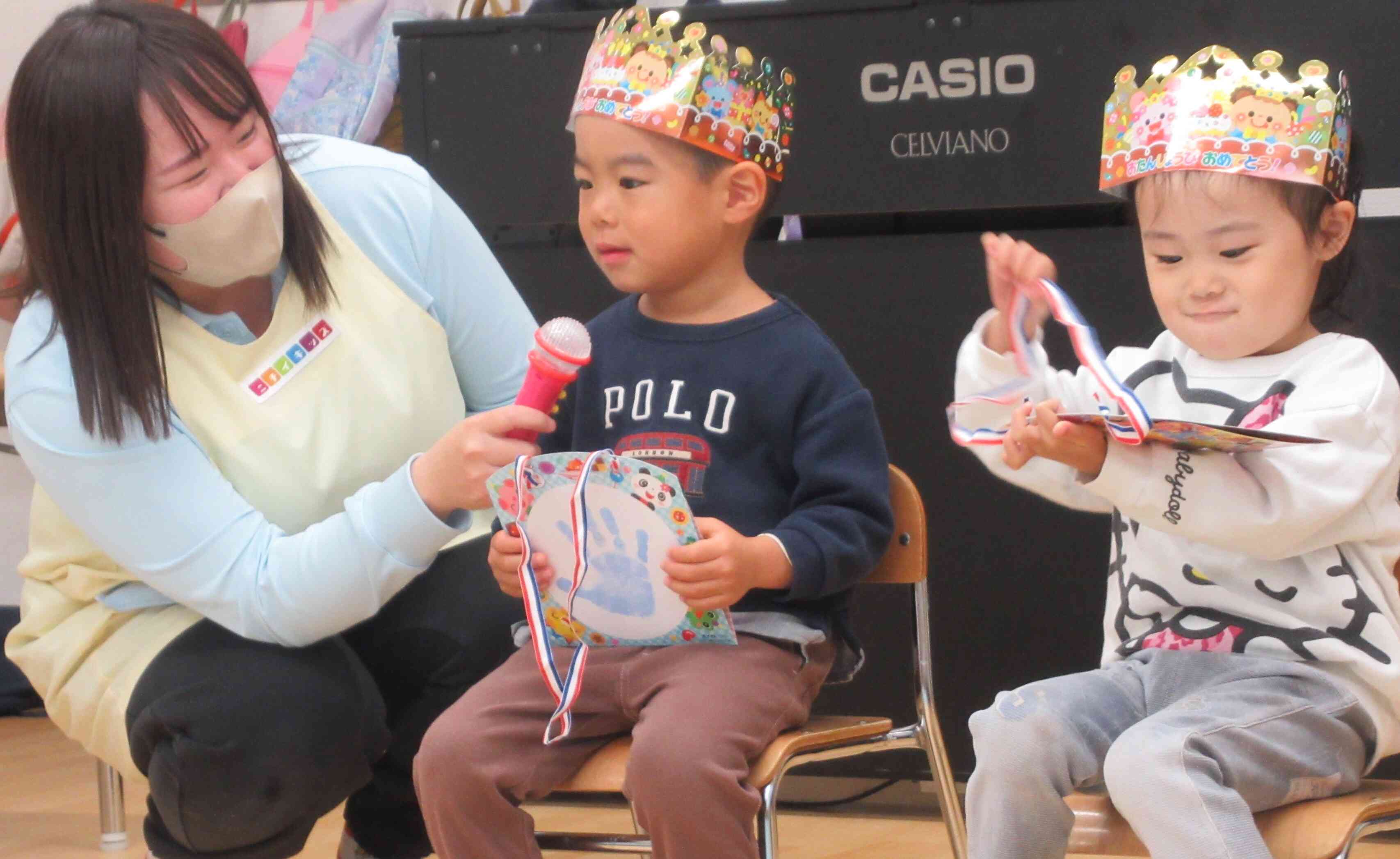 素敵にお返事ができたね☆