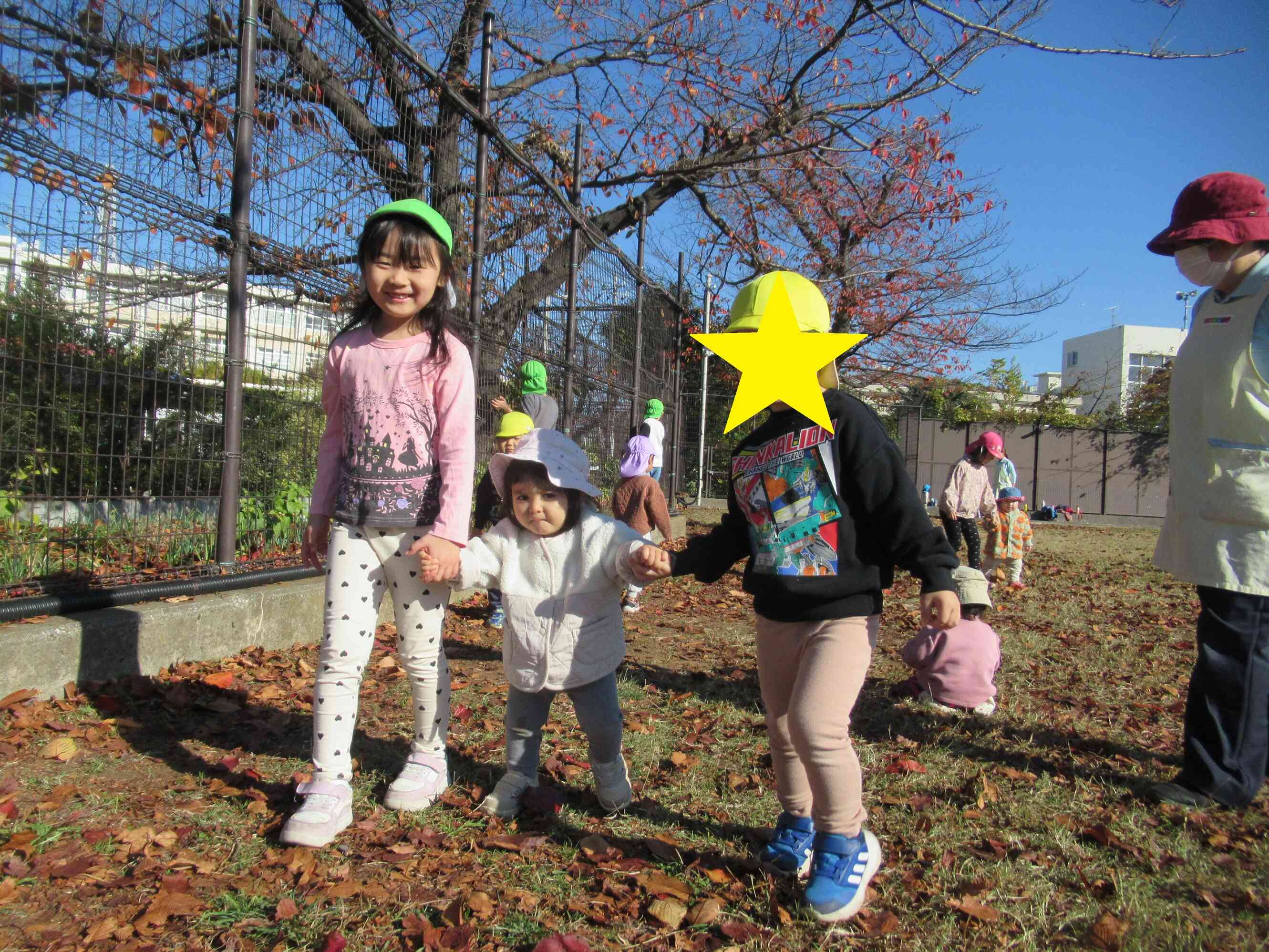 一緒に歩くの楽しいね~♬