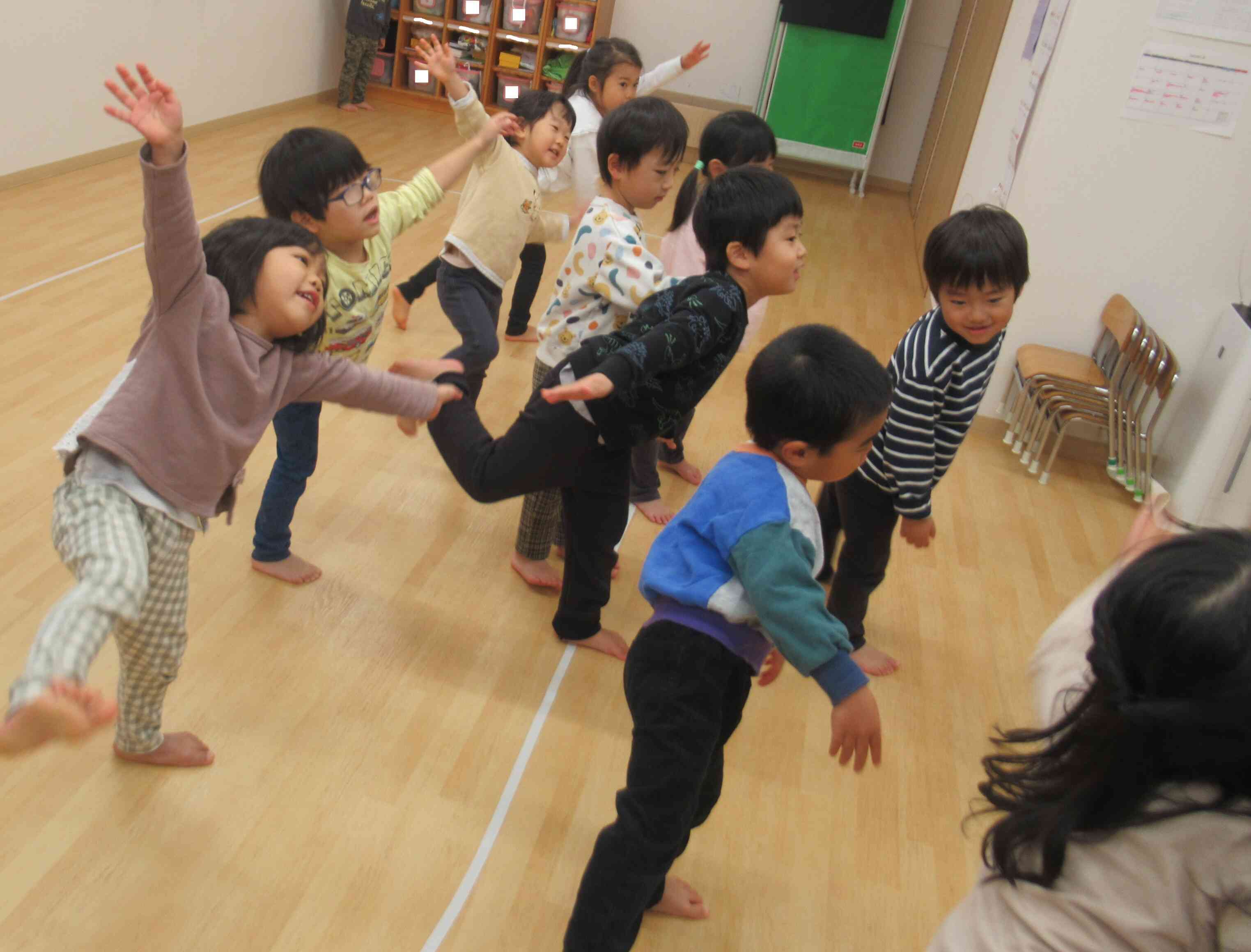 ダンスもノリノリ♬