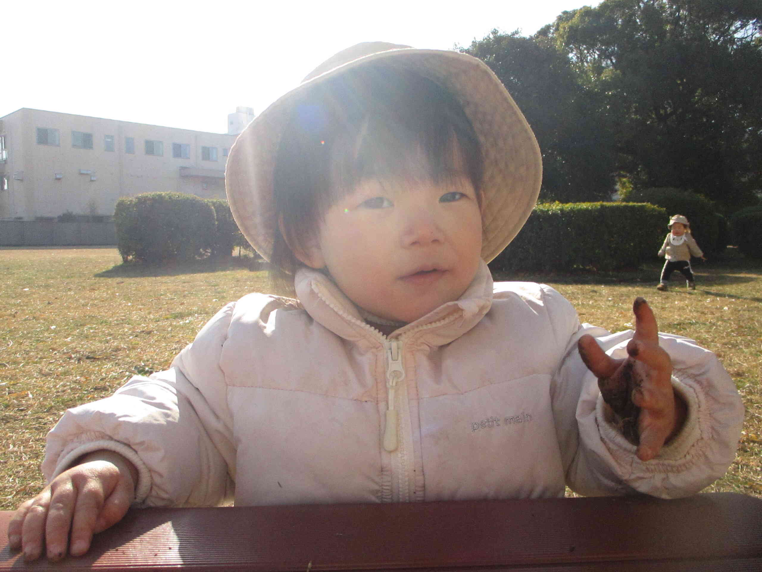 いっぱい土触れたね！