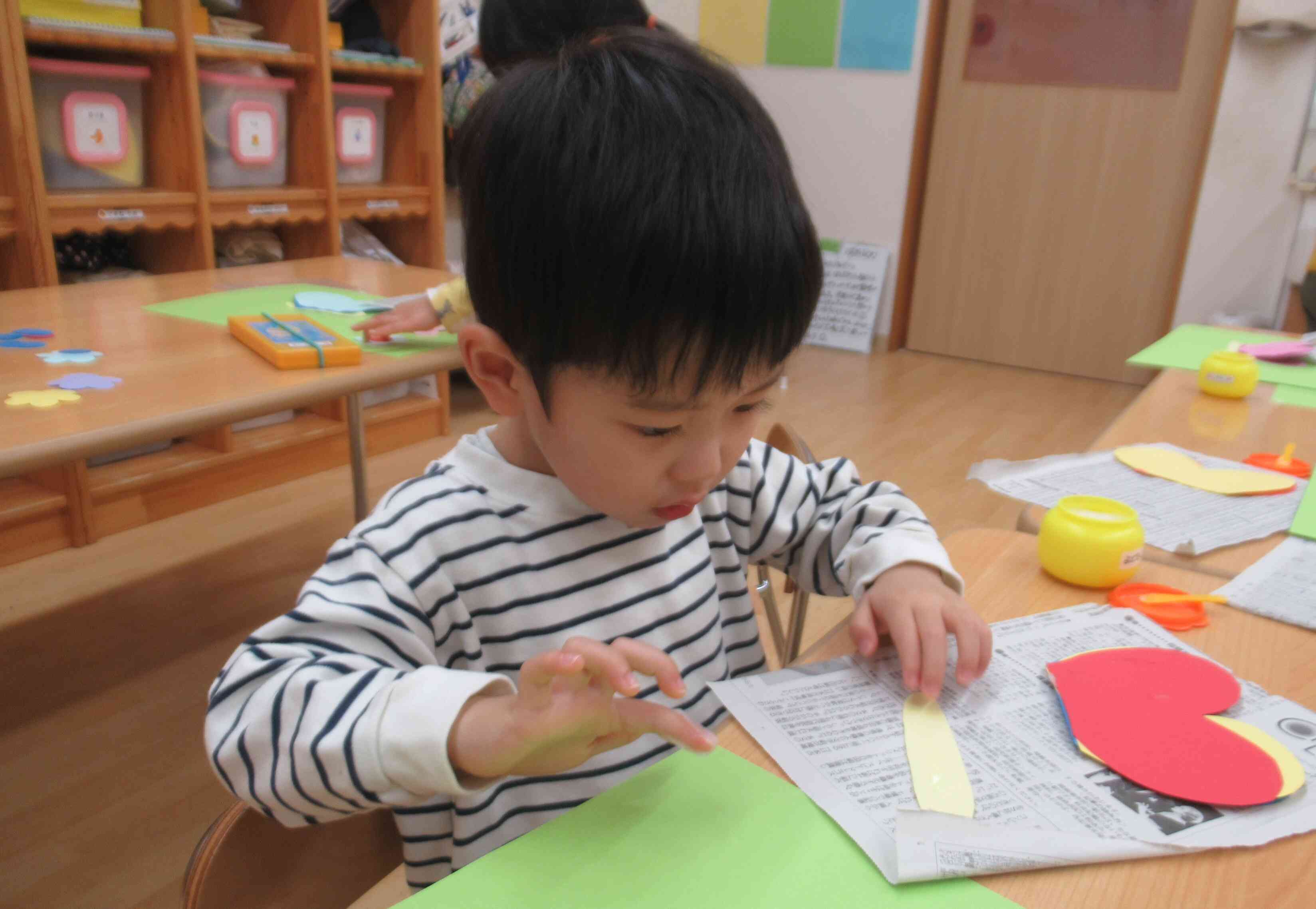 集中して取り組んでいます♪