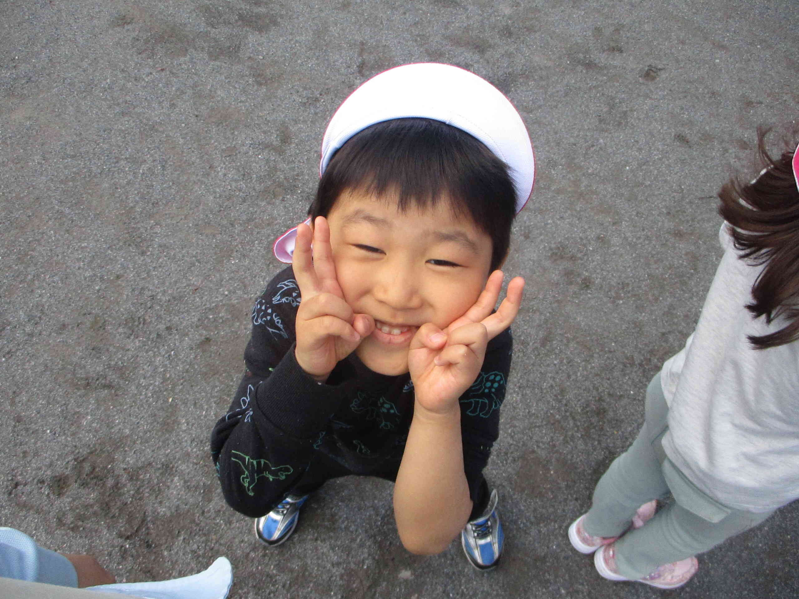 にっこりピース！！