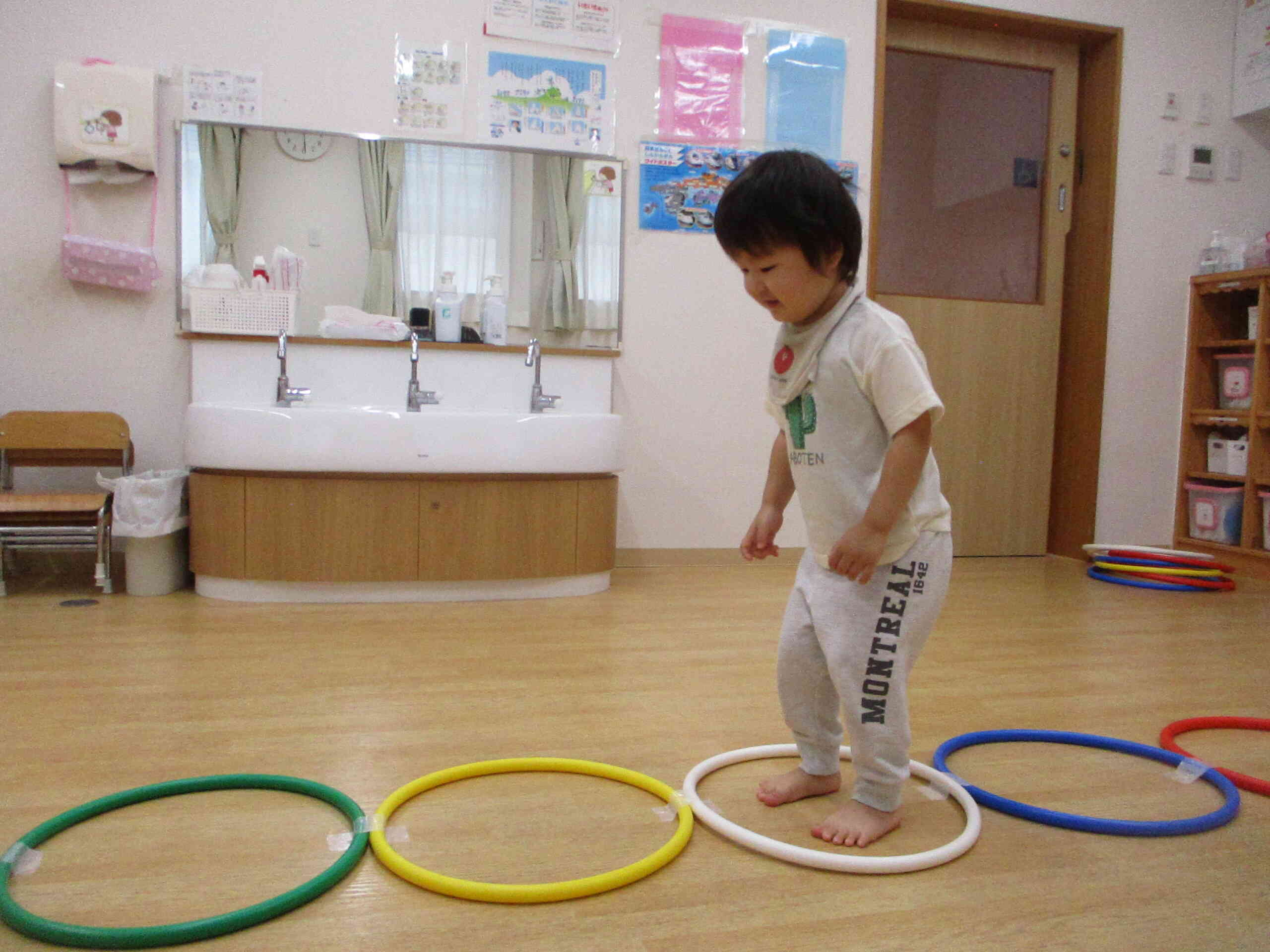 ジャンプ上手にできたよ！