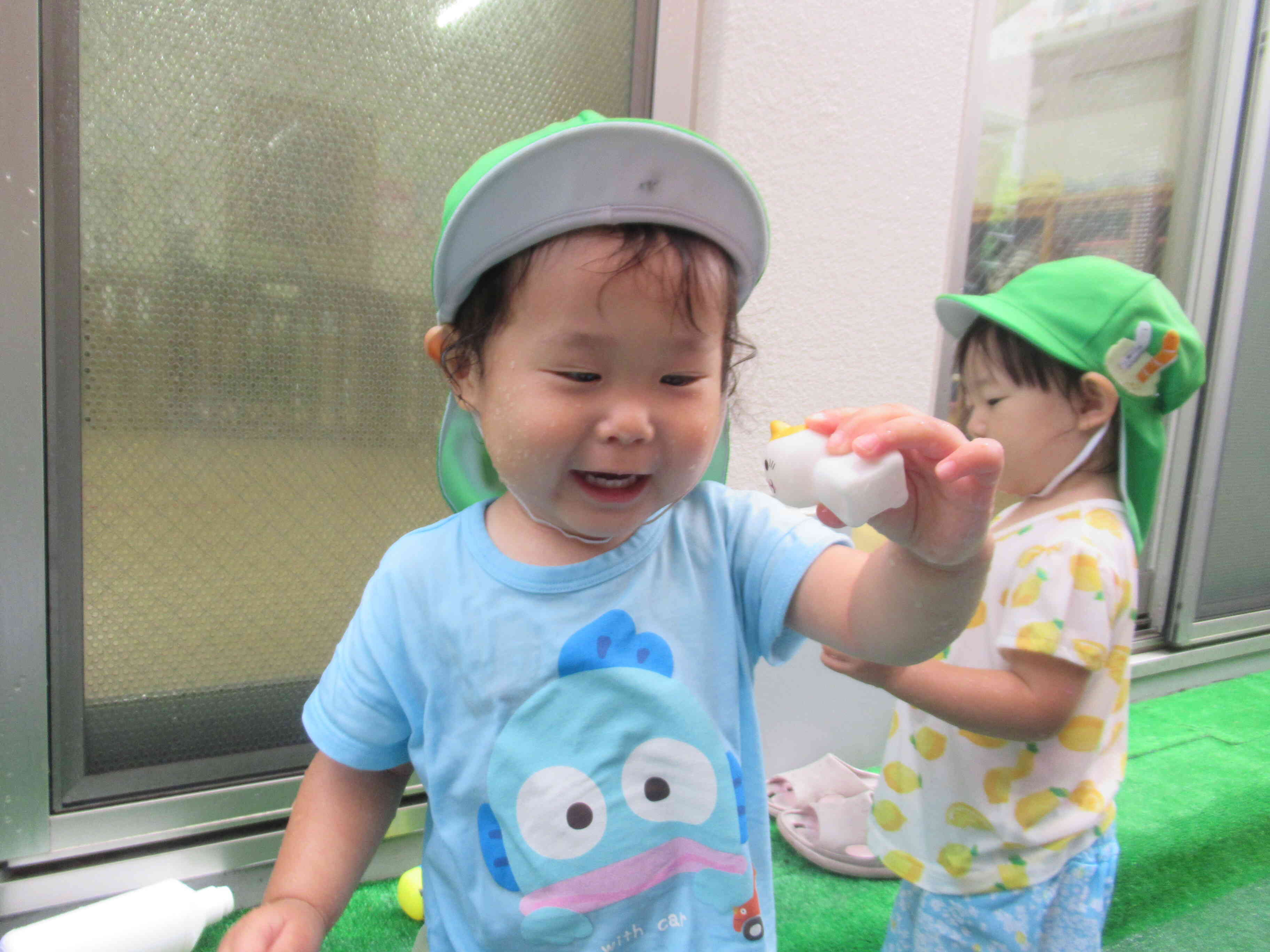 わっ!水が出てきたよ～