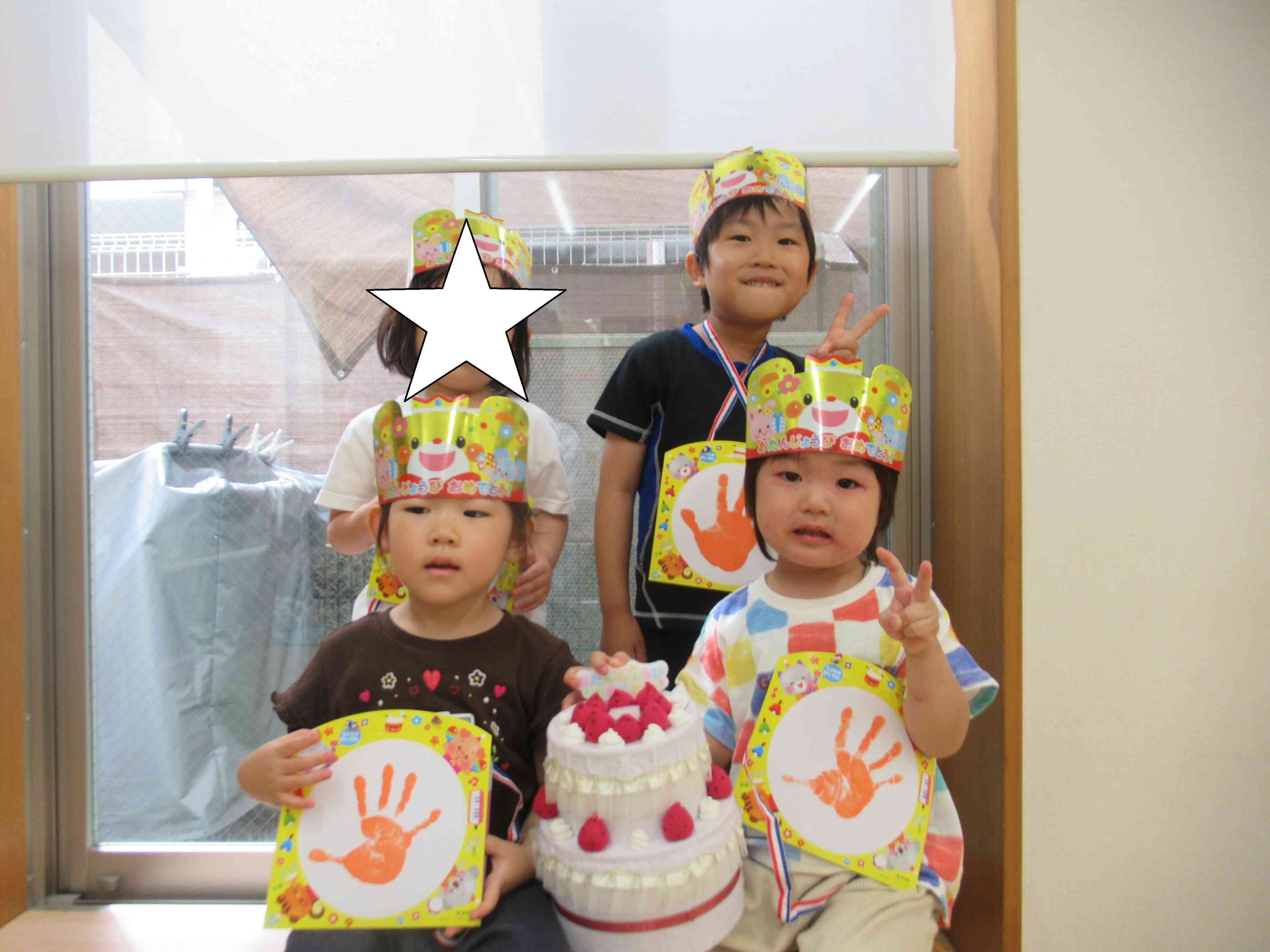 ８月誕生日会