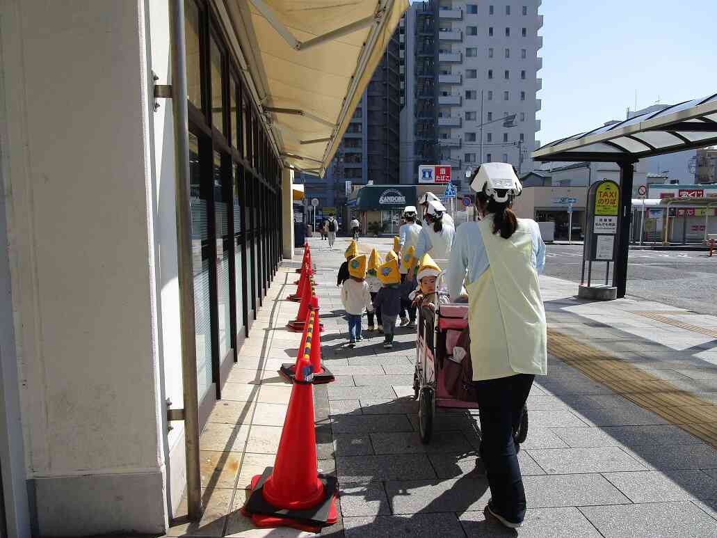 第一避難場所へ