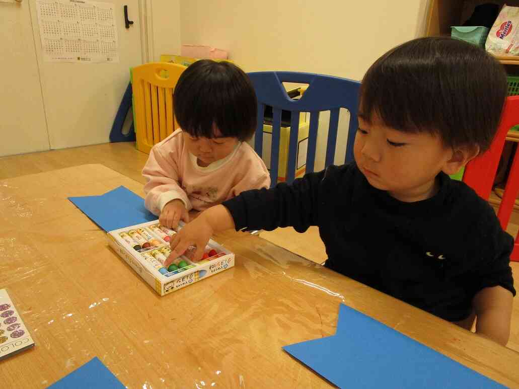 たくさんの色を使っていいよ！