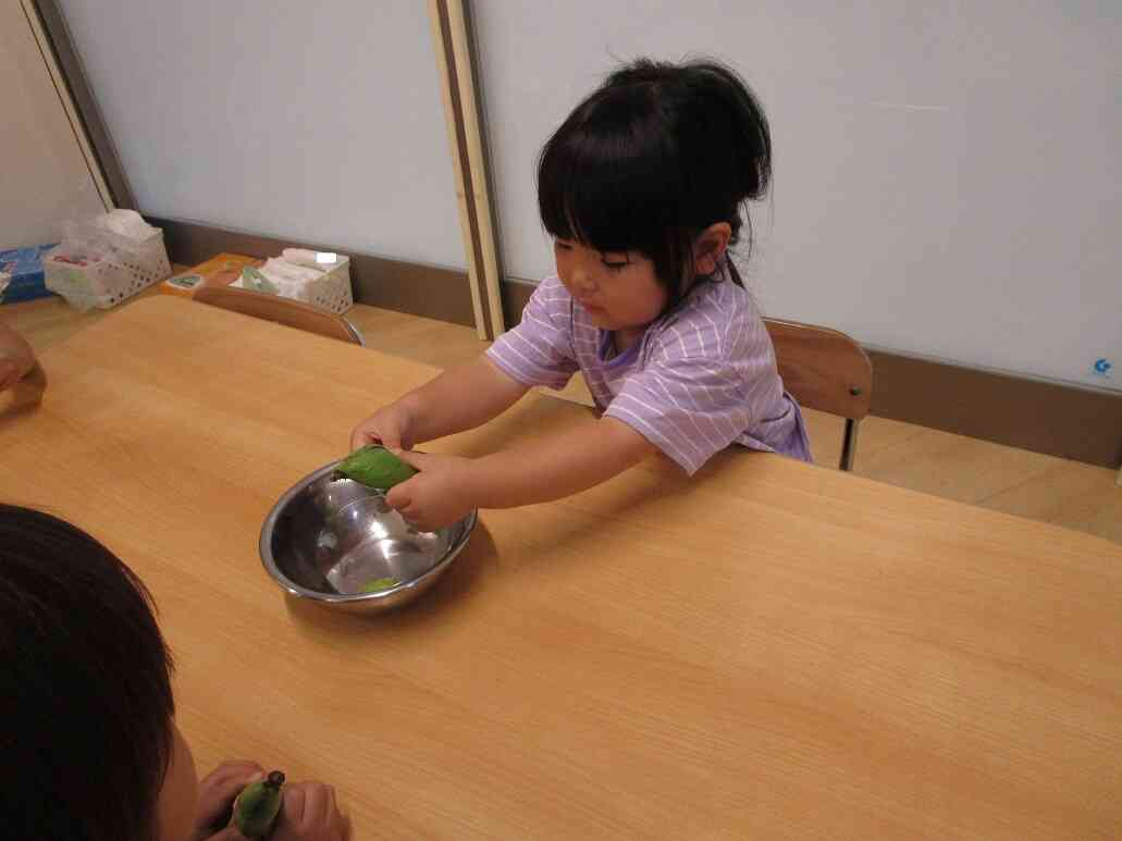 ２歳児のお友だちも