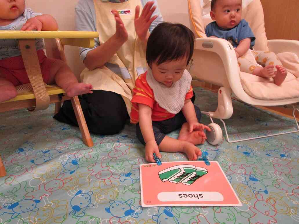 英語Lesson～０歳児クラス～その2