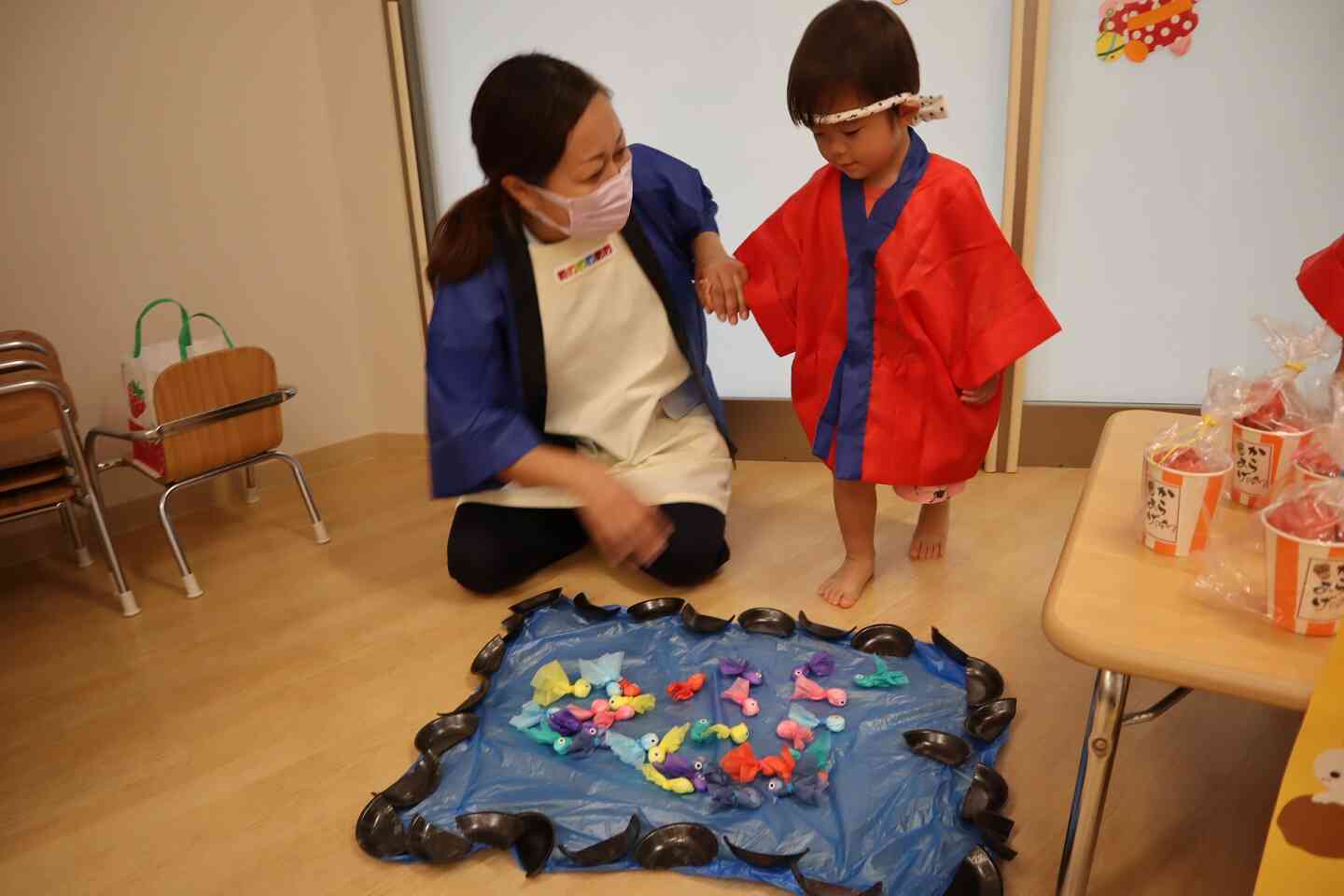 先生と一緒に