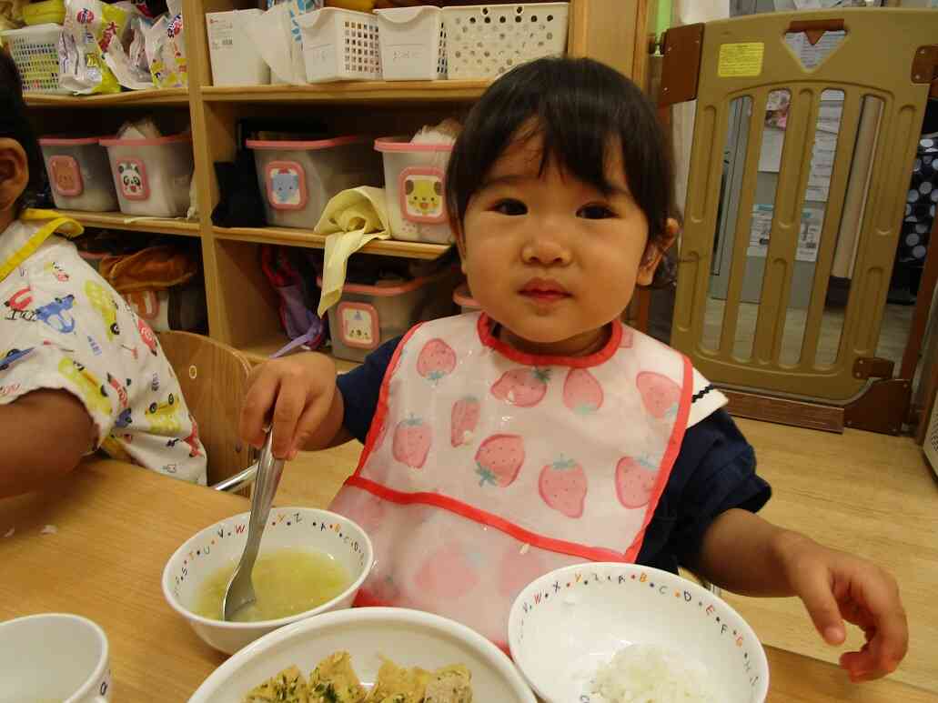 給食の時間～1.2歳児さん～