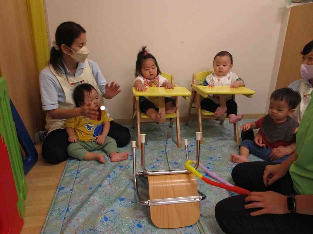 英語Lesson～0歳児クラス～