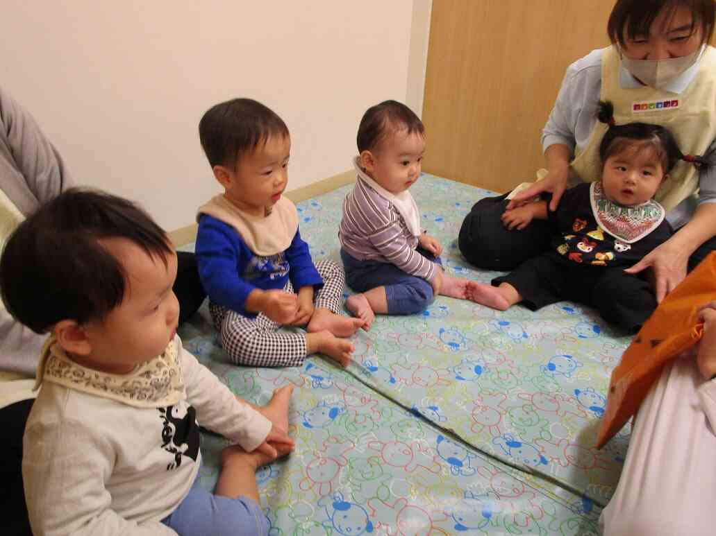 0歳児クラスも