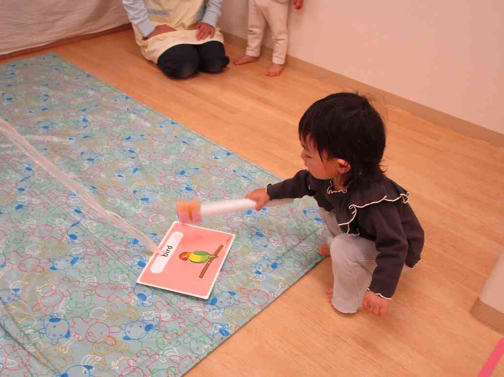 英語lesson～1歳児クラス～