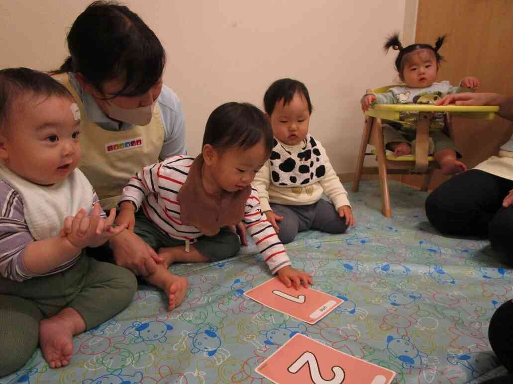 英語lesson～0歳児クラス～