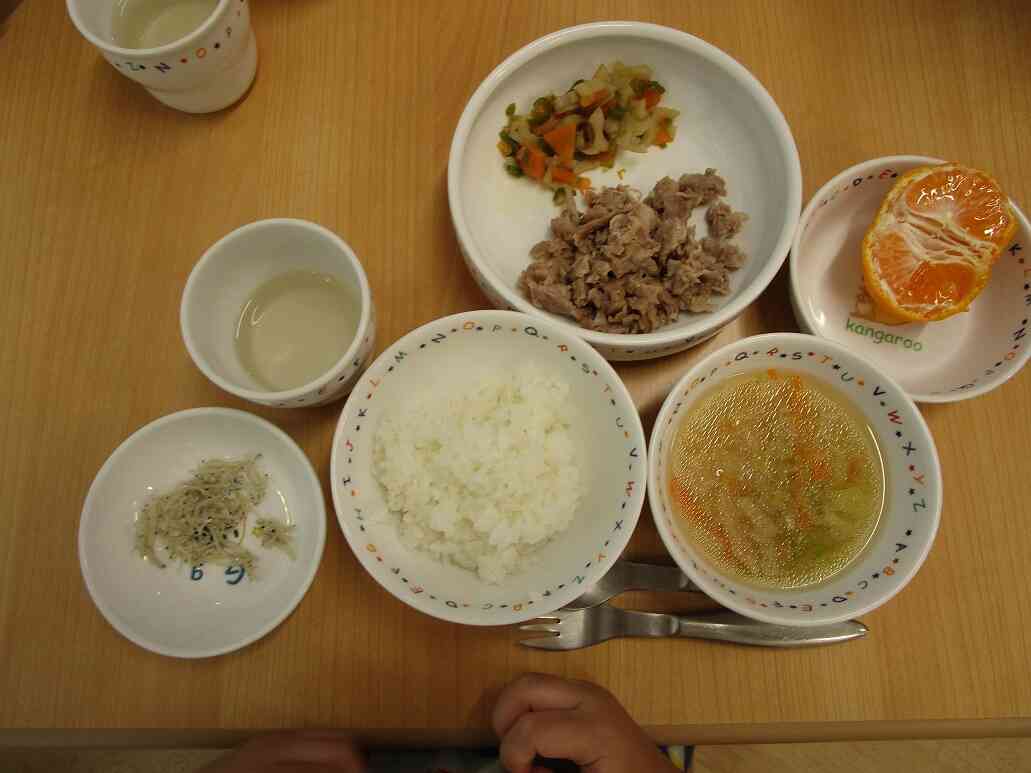 11月21日和食の日のお給食