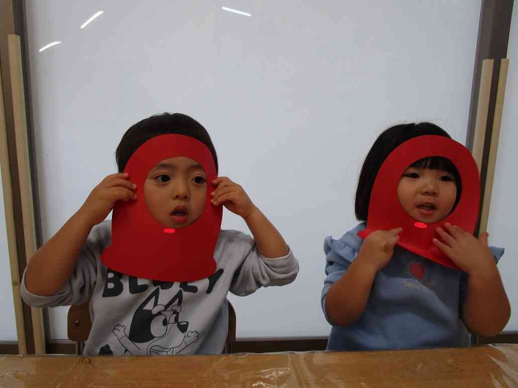 2歳児クラスの制作