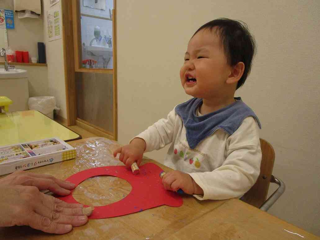 0歳児クラスの制作