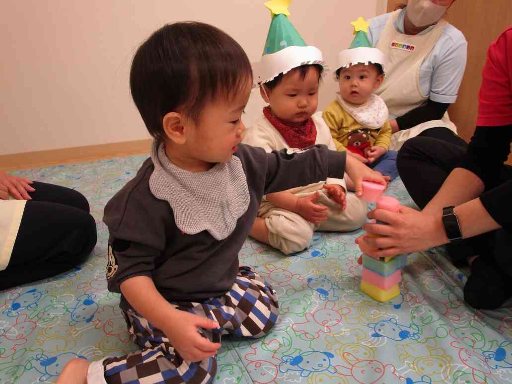 0歳児のお友だちも