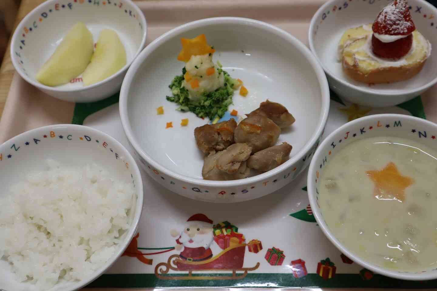 12月25日クリスマスのスペシャルメニュー♪