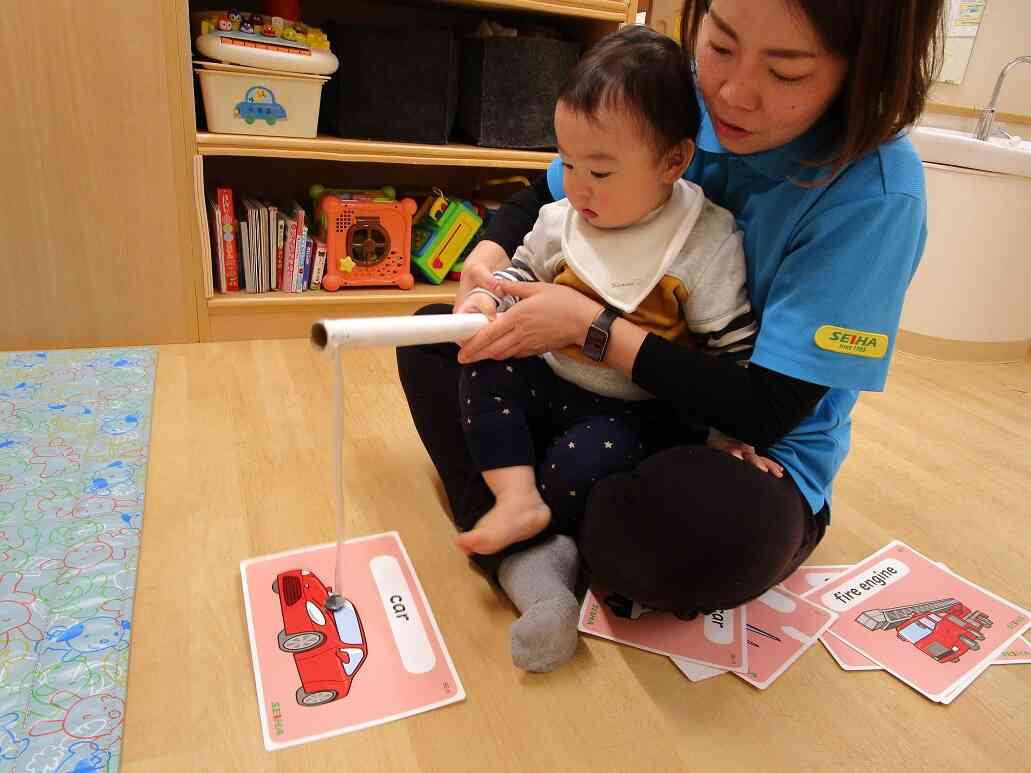 英語レッスン～０歳児クラス～