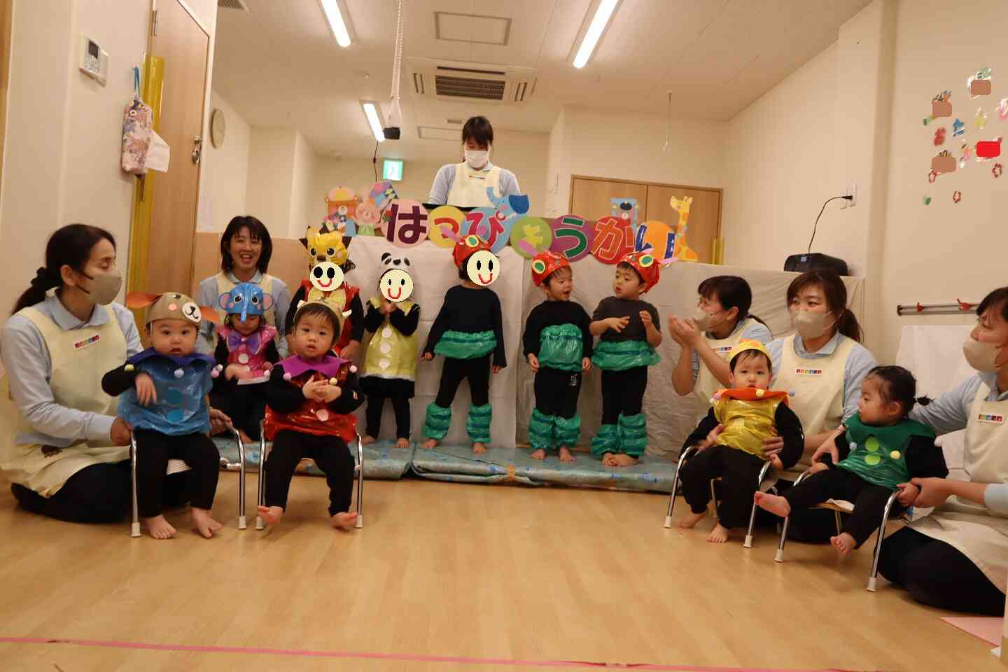 生活発表会‼最後は【保護者さまも一緒に大合唱♪】