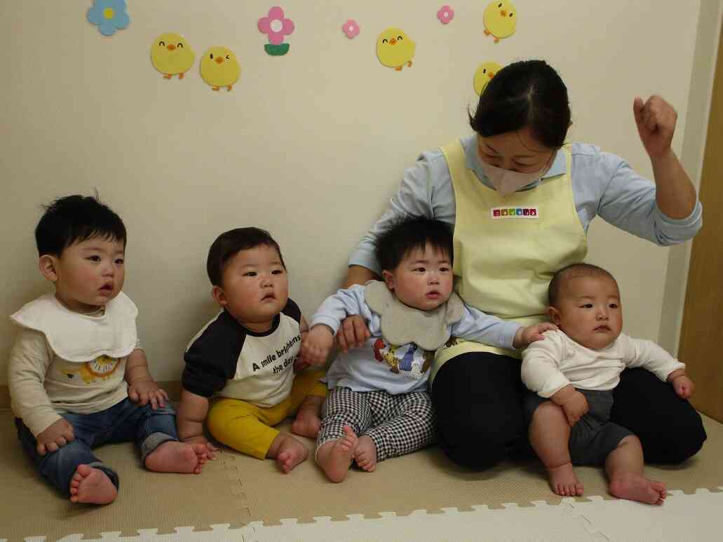 ０歳児の英語レッスン