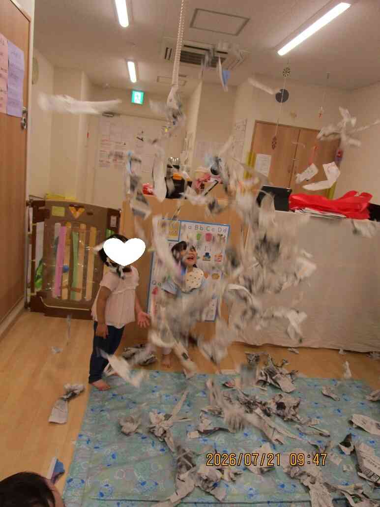 新聞ちぎりしたよ