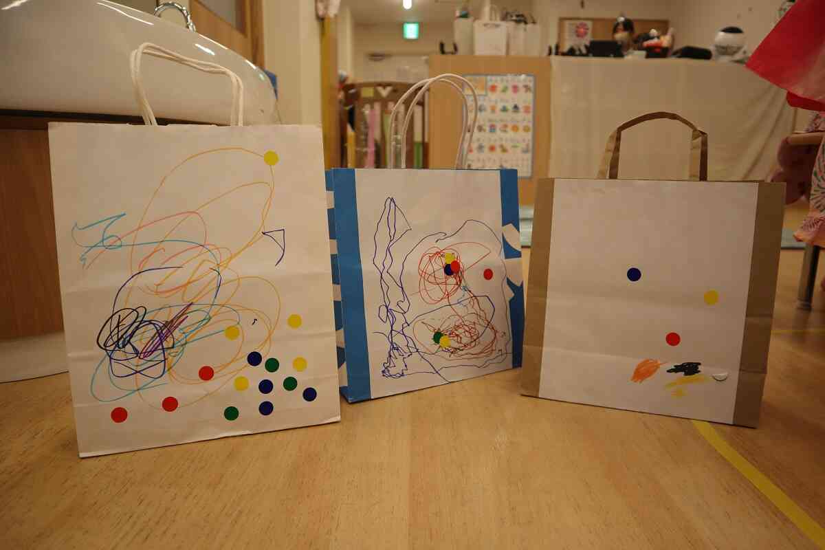 当日のお買い物バック