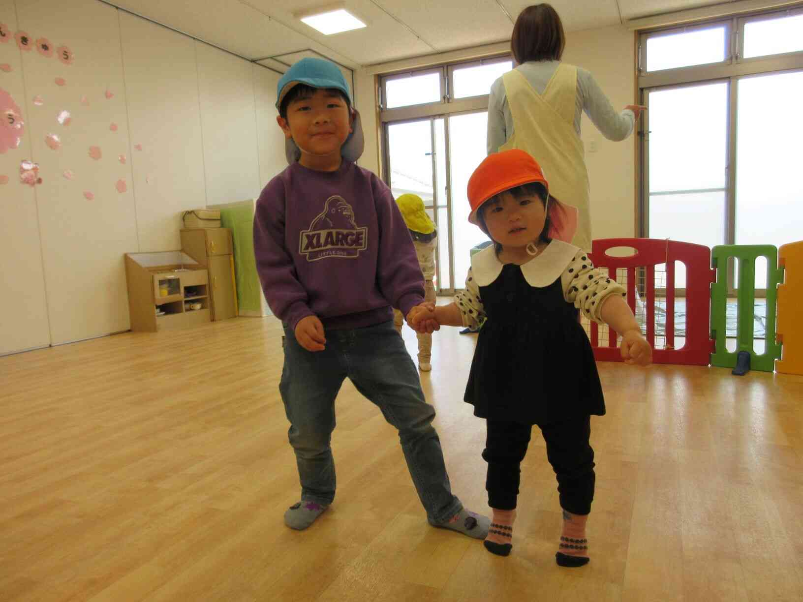みんなで一緒にたくさん遊ぼうね！