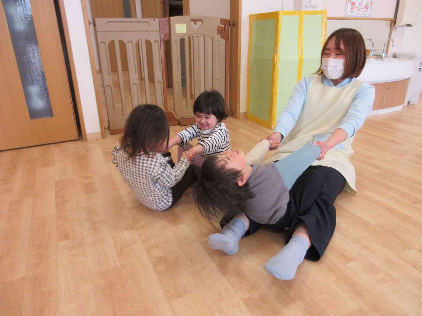 先生とも遊んだよ☆