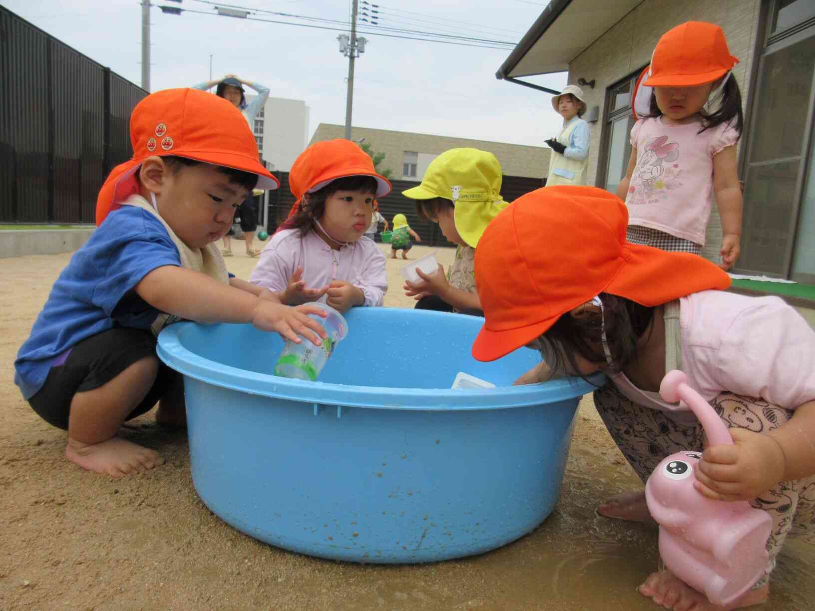 水遊びSTART!!