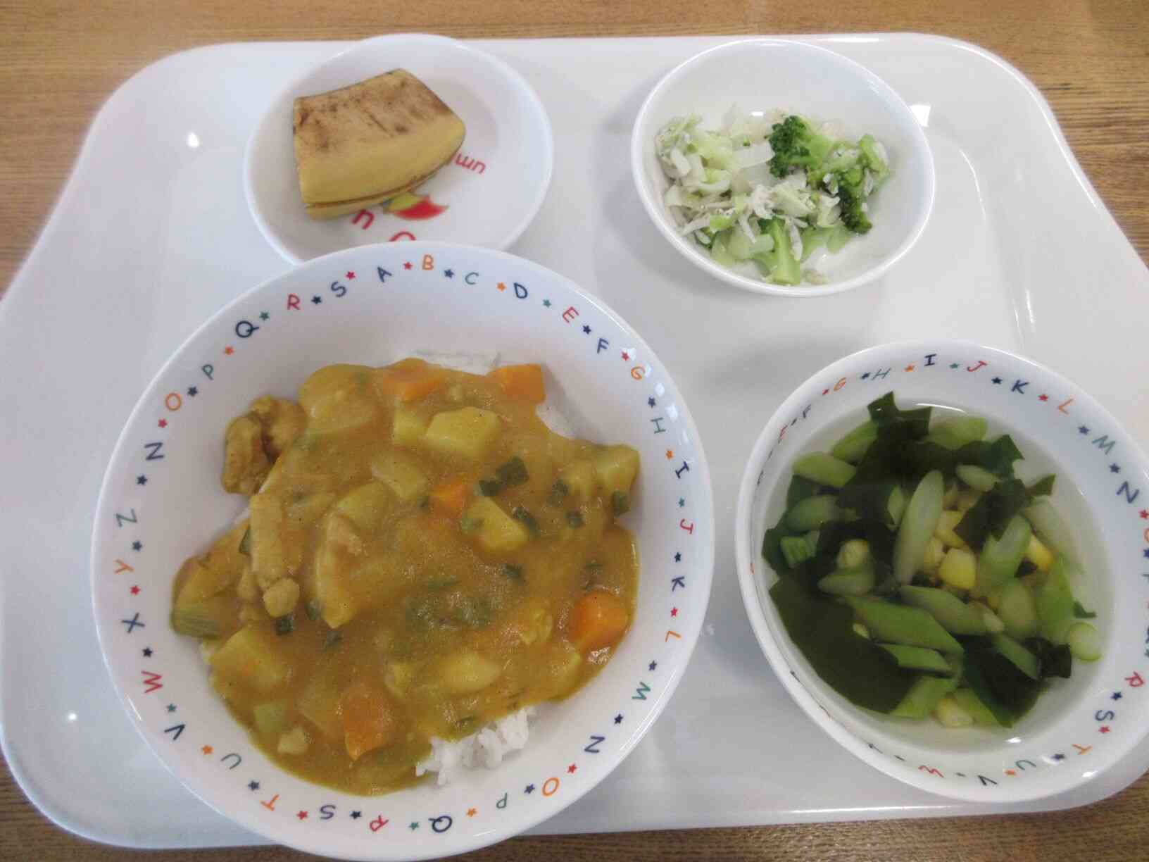 8月1日の給食