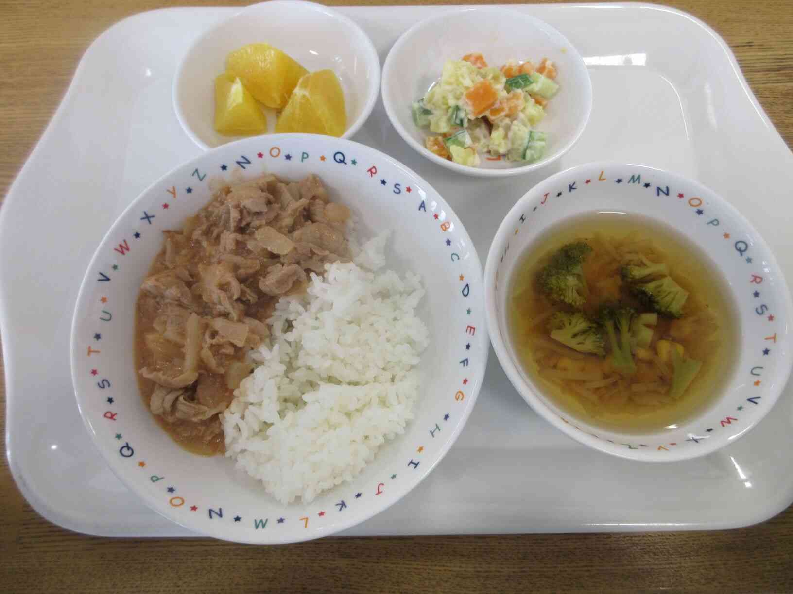 8月12日の給食