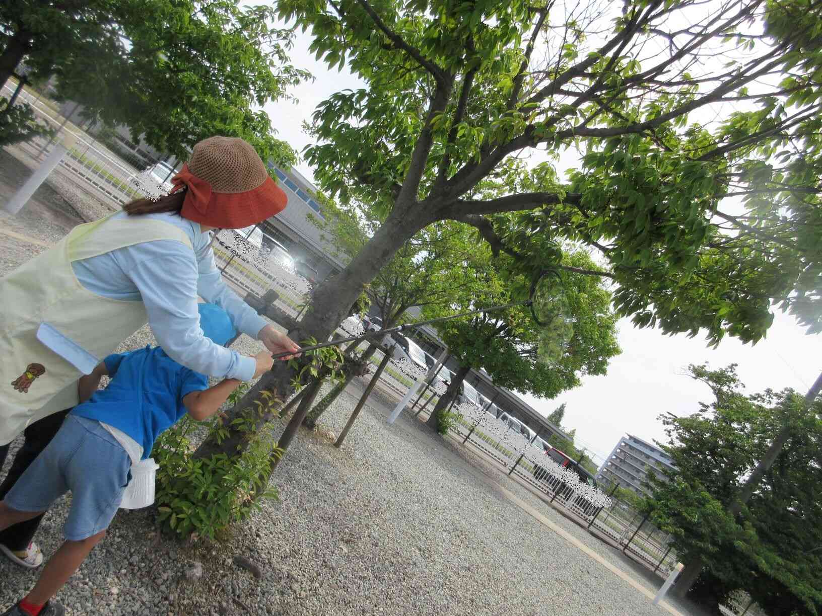 ①見つけたよ！！！先生と一緒に「せ～のっ！！！」