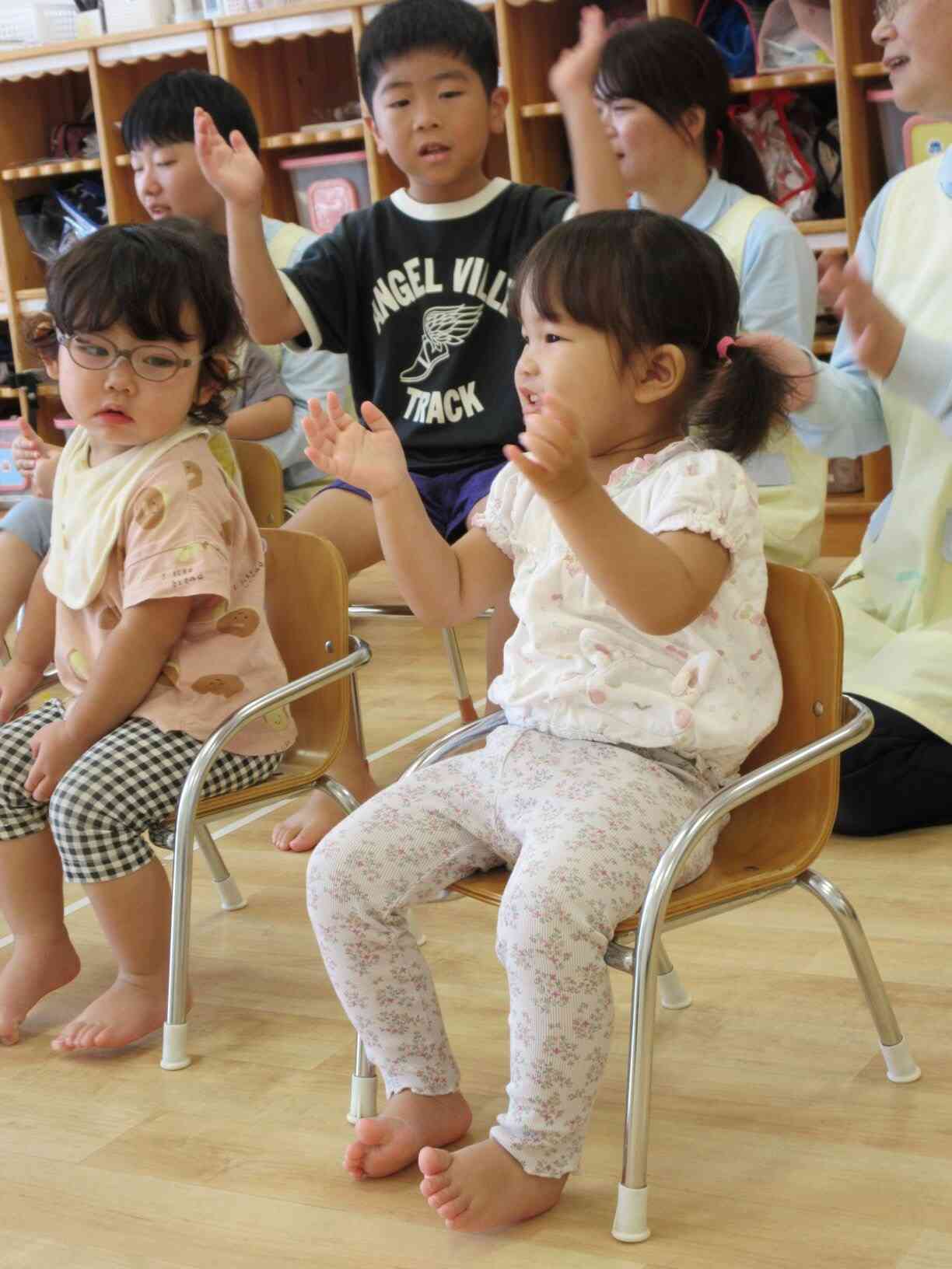 みんなにお祝いしてもらったよ♪ピアノに合わせておめでとう！！の気持ちを贈ります。
