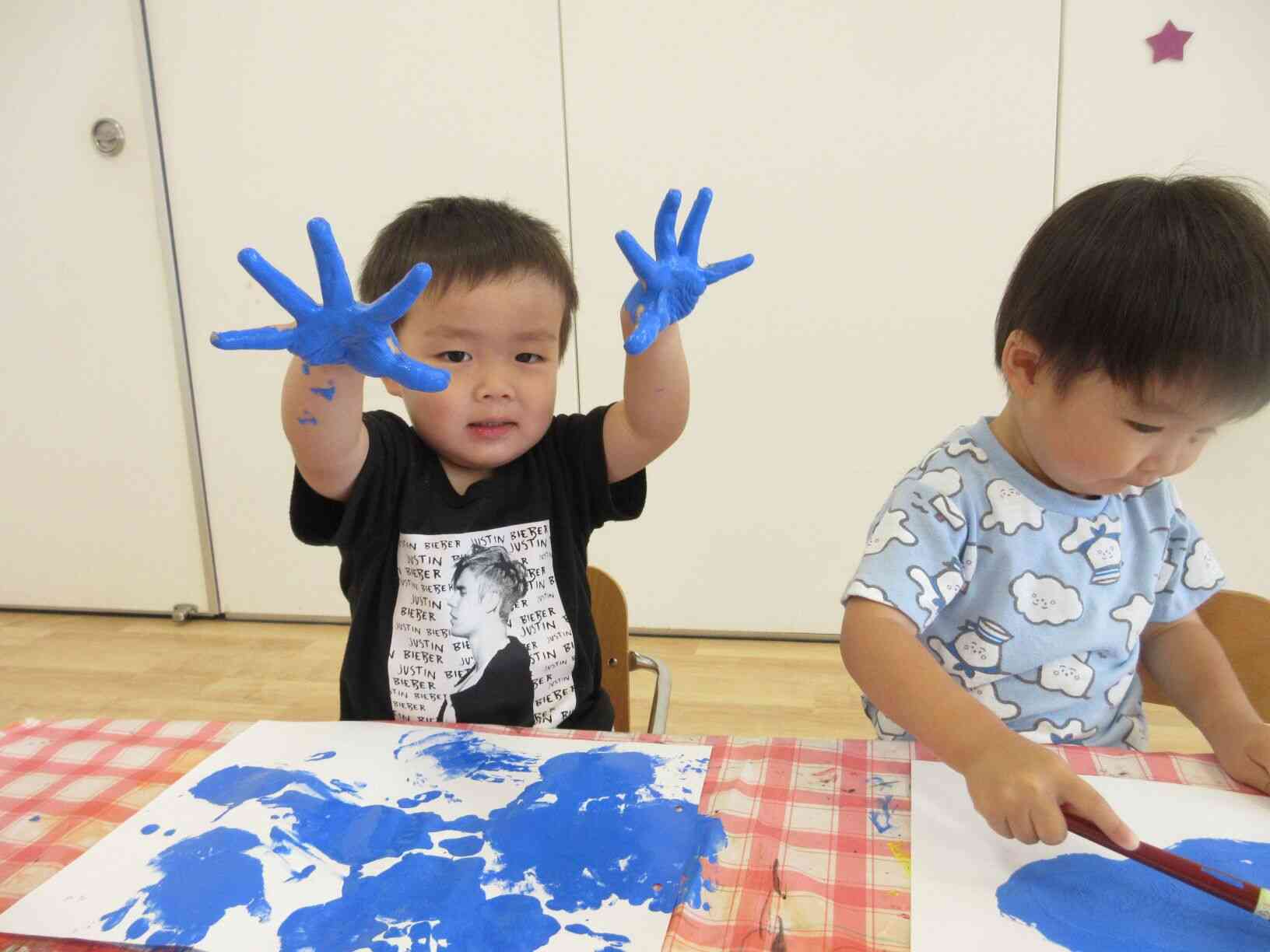 豪快でしょっ☆☆両手いっぱい使ったよ！