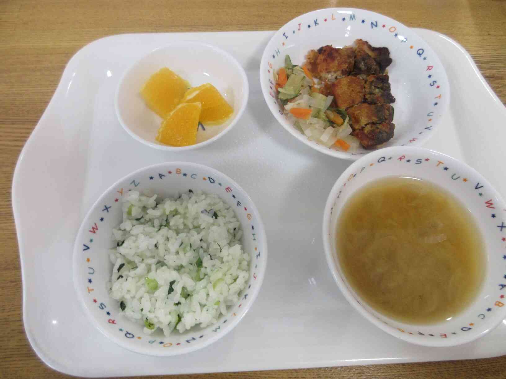 10月14日の給食